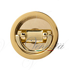 Недавно просмотренные - Ручка для раздвижной/распашной двери на круглом основании VENEZIA U155 блестящее золото