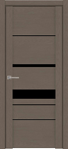 Недавно просмотренные - Дверь ДР экошпон UniLine Soft touch 30023 софт тортора, стекло черное