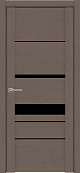 Схожие товары - Дверь ДР экошпон UniLine Soft touch 30023 софт тортора, стекло черное