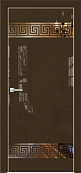 Схожие товары - Дверь Оникс Арт, лакобель коричневый RAL 8028, зеркало №21.3