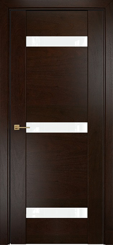 Дверь Оникс Парма 3 палисандр, глухая лакобель RAL 0333