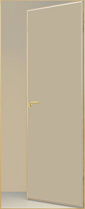 Недавно просмотренные - Дверь скрытая ИУ-42 AL gold с 4-х сторон, эмаль мокко, revers 2,21 м