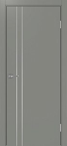Недавно просмотренные - Дверь Эко 205 серый молдинг SC, кромка ABS, глухая