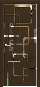 Схожие товары - Дверь Оникс Арт, лакобель коричневый RAL 8028, зеркало №8