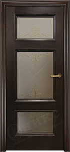 Недавно просмотренные - Дверь Оникс Прованс палисандр, контурный витраж №1