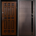 Недавно просмотренные - Входная металлическая дверь Лекс Гладиатор, винорит Golden патина чёрная/панель №31 ясень шоколадный