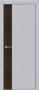Недавно просмотренные - Дверь ДР Tamburat 4107 манхеттен AL кромка черная, орех натуральный, глухая
