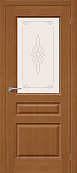 Схожие товары - Дверь Браво Статус-15 орех Ф-11, сатинато белое художественное
