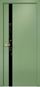 Схожие товары - Дверь Оникс Верона 1 эмаль RAL 6021, глухая, триплекс черный
