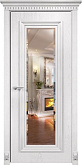 Схожие товары - Дверь Оникс Мадрид 1 эмаль белая патина серебро, зеркало