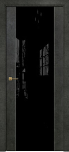 Недавно просмотренные - Дверь Оникс Парма 1 бетон темный, глухая лакобель RAL 9005