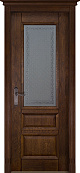 Схожие товары - Дверь Ока массив дуба цельные ламели Аристократ №2 античный орех, стекло графит с наплавом