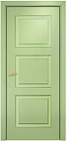 Дверь Оникс Милан фрезерованная эмаль фисташковая, глухая