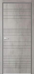 Недавно просмотренные - Дверь V Лоярд эмалит Севилья 20 бетон светлый, глухая