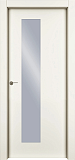 Дверь 1001 эмаль RAL 9001, сатинат