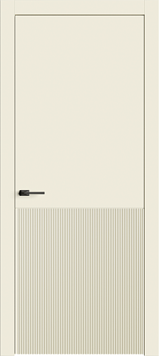 Дверь Лайн8 эмаль RAL 9001, глухая