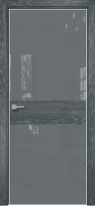 Недавно просмотренные - Дверь Оникс Соло 2 дуб седой, глухая, Lacobel RAL 7040