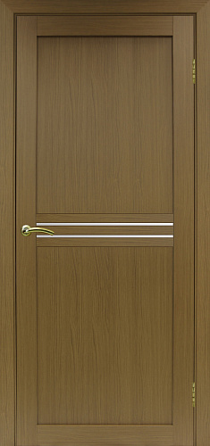 Дверь Эко 552.12 орех, lacobel белый