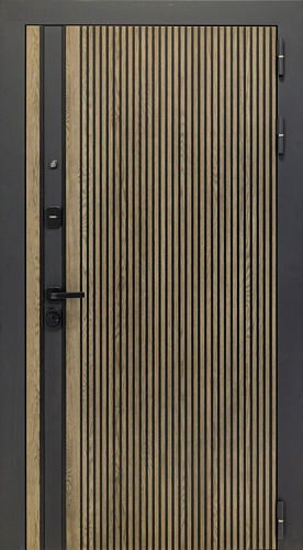 Входная дверь Bomond Rosna астана табак/панель на выбор