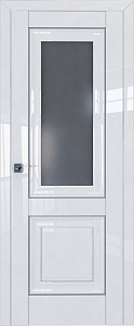 Недавно просмотренные - Дверь ProfilDoors 28L белый люкс, молдинг серебро, стекло графит