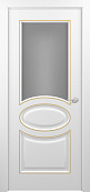 Схожие товары - Дверь Z Provans Т2 эмаль White patina Gold, сатинат