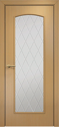 Дверь Оникс Глория анегри, сатинат гравировка Ромбы