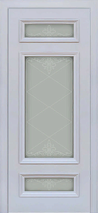 Недавно просмотренные - Дверь ДР Prestige Неаполь 3 шпон серый шелк Ral 7047, стекло Версаль