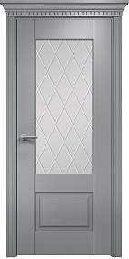 Недавно просмотренные - Дверь Оникс Марсель фрезерованная эмаль RAL 7040 по МДФ, гравировка Ромбы