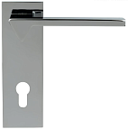 Недавно просмотренные - Межкомнатная ручка Porta Di Parma Ama 2204.01.CYL, полированный хром под цилиндр