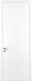 Дверь Z K7 полипропилен белый, ALU кромка хром, глухая