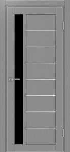 Недавно просмотренные - Дверь Эко 554.21 АПП серый молдинг SC, lacobel черный
