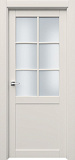 Дверь Парн2Р6с эмаль RAL 9001, сатинат
