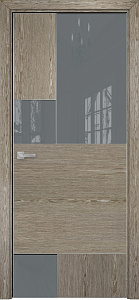 Недавно просмотренные - Дверь Оникс New York акация, глухая с вставкой лакобель RAL 7040