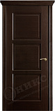 Дверь Оникс Квадро с объемной филенкой венге, глухая