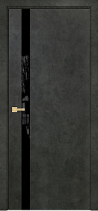 Недавно просмотренные - Дверь Оникс Верона 1 бетон темный, триплекс черный