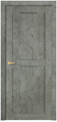 Дверь Оникс Лофт №4 бетон светлый, глухая