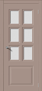 Недавно просмотренные - Дверь Квадро-1 эмаль RAL 1019, сатинат