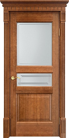 Недавно просмотренные - Дверь ПМЦ массив ольхи ОЛ5 орех 10% с патиной, стекло 5-1