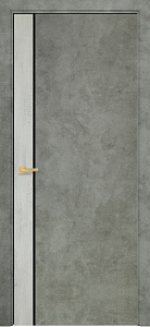 Недавно просмотренные - Дверь Оникс Дуо CPL лофт/бетон светлый, триплекс черный