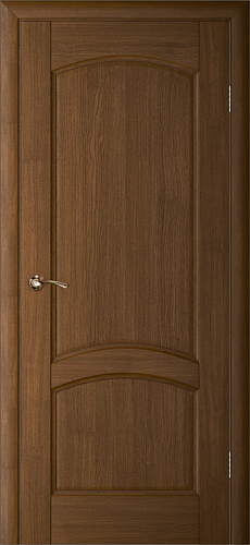 Дверь Текона шпон Вайт 01 дуб, глухая