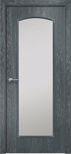 Дверь Оникс Глория дуб седой, сатинат