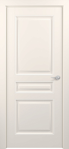 Дверь Z Ampir Т2 эмаль жемчужно-перламутровая patina Silver, глухая