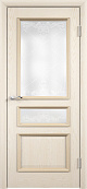 Схожие товары - Дверь Luidoor Граф шпонированная ясень жемчуг, витраж контурный прозрачный №4 белое