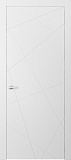Дверь Гео эмаль белая, глухая