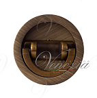 Недавно просмотренные - Ручка для раздвижной/распашной двери на круглом основании VENEZIA U155 матовая бронза