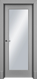 Дверь Нфс эмаль серая, сатинат
