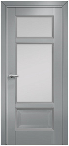 Недавно просмотренные - Дверь Оникс Тоскана 4 эмаль RAL 7040, сатинат белый