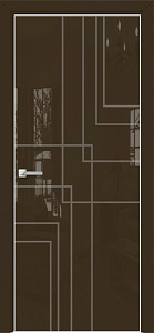 Недавно просмотренные - Дверь Оникс Арт, лакобель коричневый RAL 8028, пескоструй №13