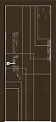 Схожие товары - Дверь Оникс Арт, лакобель коричневый RAL 8028, пескоструй №13