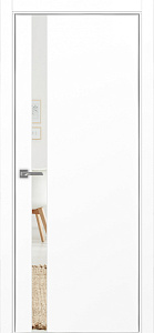 Недавно просмотренные - Дверь Эко 211 белый снежный, кромка AL хром SC с 4-х сторон, зеркало